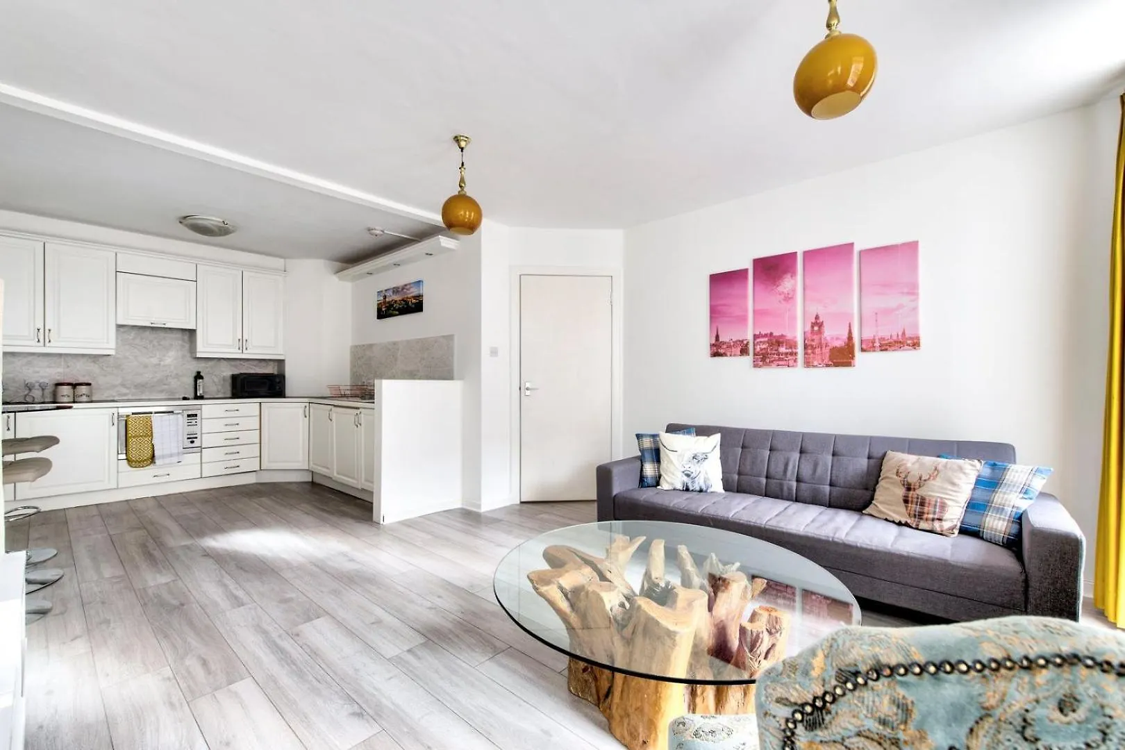 Guestready - Bright & Airy 1Br Flat In Center Lejlighed Edinburgh Storbritannien